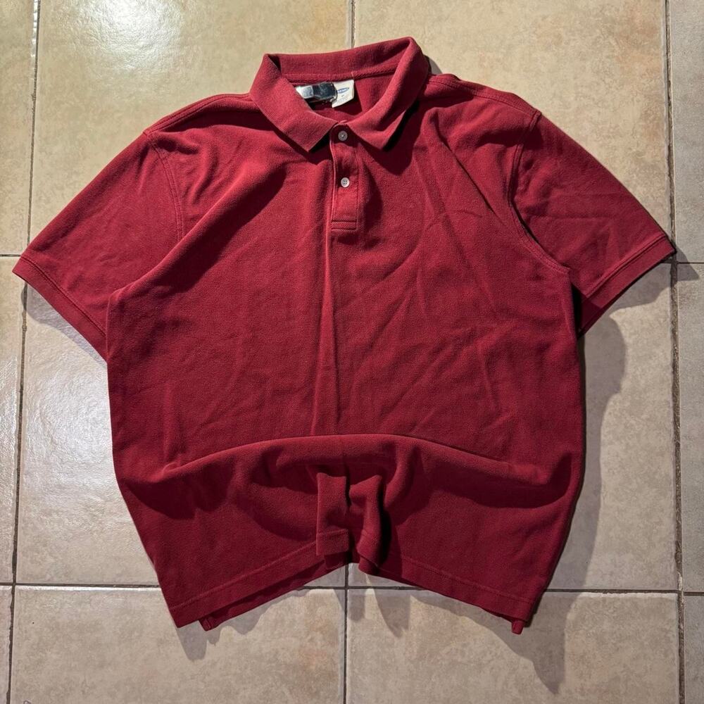 Vintage y2k old navy red Polo Size XL in mens